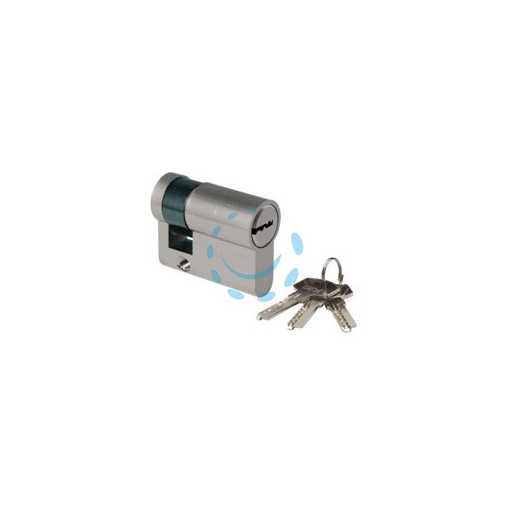 MEZZO CILINDRO EUROPEO SAGOMATO 2303 - mm.40 decentrato (30+10) KA1
