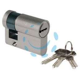 MEZZO CILINDRO EUROPEO SAGOMATO 2303 - mm.50 decentrato (40+10)
