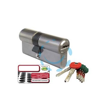 CILINDRO EUROPEO SAGOMATO 2306/CS - mm.80 decentrato (35+45)