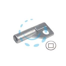 CHIAVE PER SERRATURE CON QUADRELLO IN METALLO 21AM - foro quadro mm.7x7