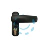 MANIGLIA ESTERNA CON CILINDRO ANTIPANICO 94027 VERNICIATA NERO - (94027005)