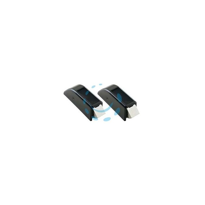 COPPIA SCROCCHI PER ANTIPANICO 941020 VERNICIATO NERO - (9410201505)