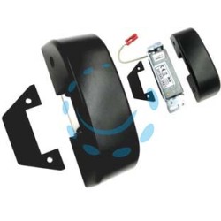 INCONTRO ELETTRICO PER MANIGLIONE ANTIPANICO SERIE IDEA BASE PUSH NERO - (5680000)