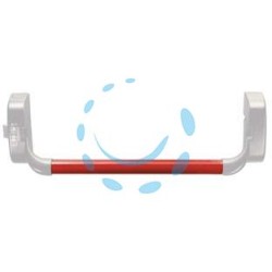BARRA DI SPINTA OVALE ROSSA 945928 PER MANIGLIONE ANTIPANICO - mm.1130 ø mm.19 (945928)