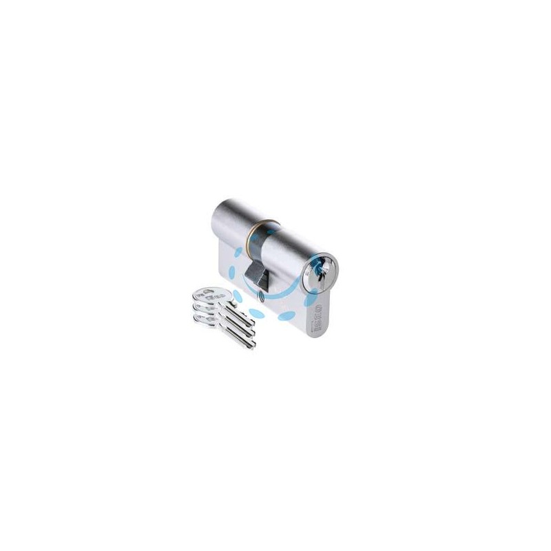 CILINDRO A INFILARE SAGOMATO "F5" 820 NICHELATO - mm.60 centrato (30x30) (8209303094)