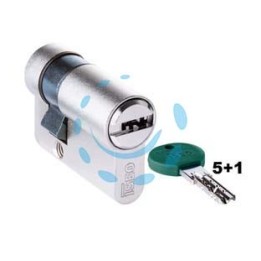 MEZZO CILINDRO EUROPEO SAGOMATO DOPPIO PROFILO "R700" 82R70 - mm.40 (30x10) (82R7030109C.H526)
