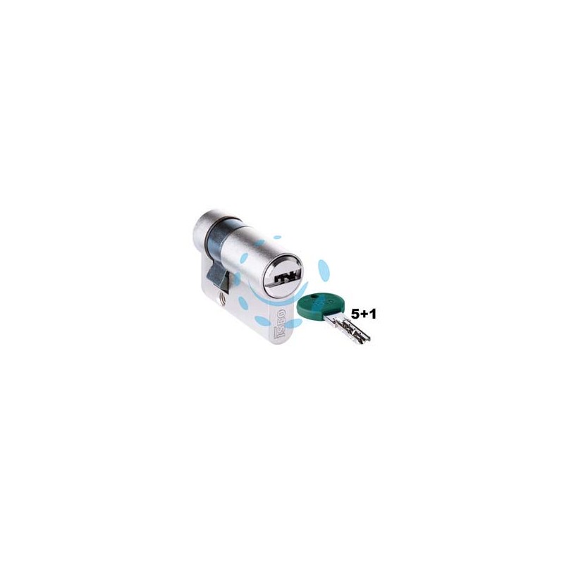 MEZZO CILINDRO EUROPEO SAGOMATO DOPPIO PROFILO "R700" 82R70 - mm.40 (30x10) (82R7030109C.H526)