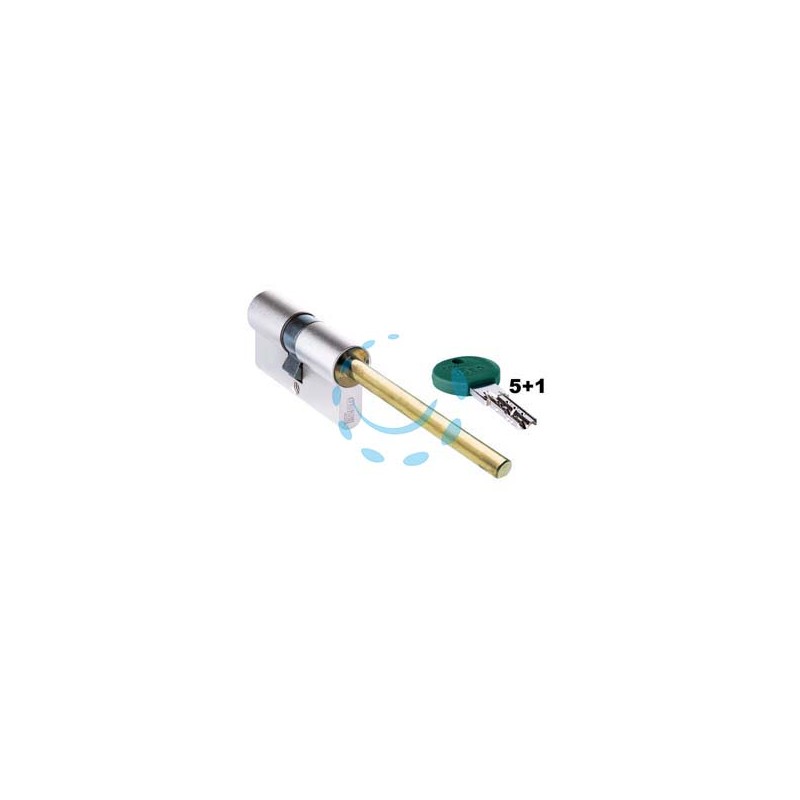 CILINDRO EUROPEO SAGOMATO DOPPIO PROFILO "R700" PER POMOLO 82R76 - mm.90 decentrato (30+60) (82R76D0609C.H526)