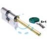 CILINDRO EUROPEO SAGOMATO DOPPIO PROFILO "R700" PER POMOLO 82R76 - mm.90 decentrato (30+60) (82R76D0609C.H526)