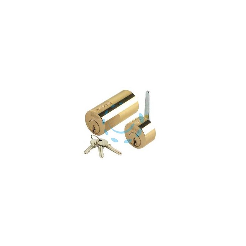 COPPIA CILINDRI "F5" PER SERRATURE DA APPLICARE 853507 - (853507)