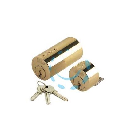 COPPIA CILINDRI "F5" PER SERRATURE DA APPLICARE 854 - porte spessore max mm.45 (854457)
