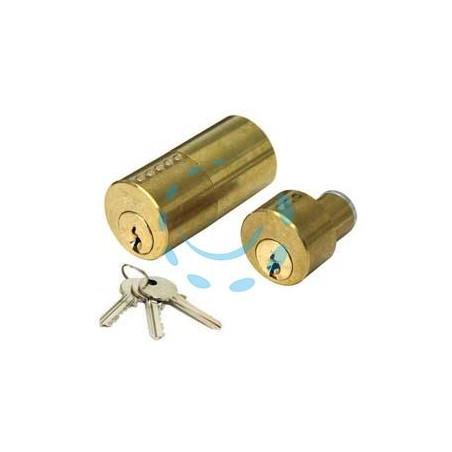 COPPIA CILINDRI "F5" PER SERRATURE DA APPLICARE 858507 - (858507)
