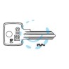CHIAVE GREZZA F6 020609 - (020609)