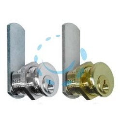 CILINDRI A LEVA - mm.30 - ø mm.20 - cilindro in ottone satinato
