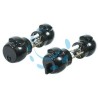 POMOLO PREMI E APRI NERO 12NE - colore nero art.12NE