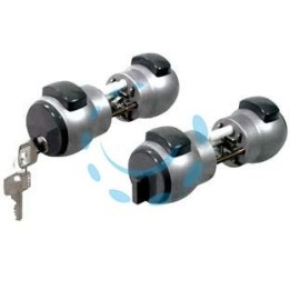 POMOLO PREMI E APRI CON CHIAVE ARGENTO 13NA - colore argento art.13NA