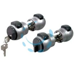 POMOLO PREMI E APRI CON CHIAVE ARGENTO 13NA - colore argento art.13NA