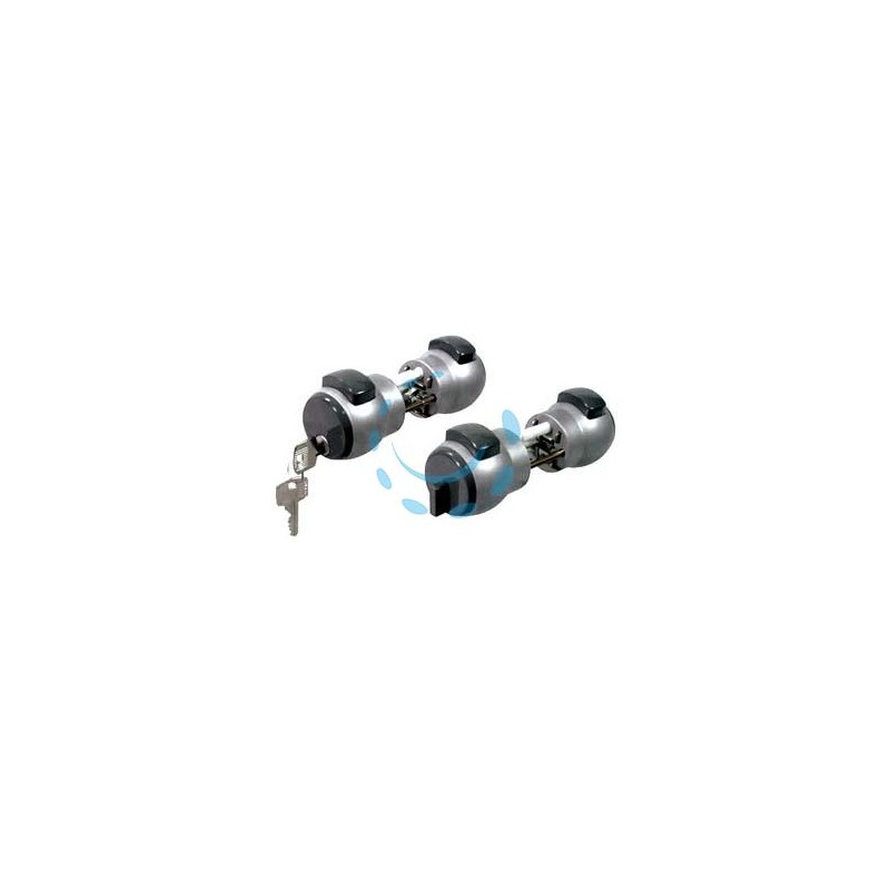 POMOLO PREMI E APRI CON CHIAVE ARGENTO 13NA - colore argento art.13NA