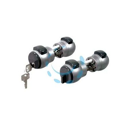 POMOLO PREMI E APRI CON CHIAVE ARGENTO 13NA - colore argento art.13NA