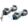 POMOLO PREMI E APRI CON CHIAVE ARGENTO 13NA - colore argento art.13NA