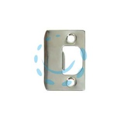 CONTROBORDO STANDARD IN OTTONE NICHELATO PER SCROCCO TUBOLARE - mm.40x57 (P875 US15)