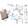 DEVIATORE APPLICARE PER SERRATURE QUINTUPLICI SERIE 38 96145 - per serie 38 (96145)