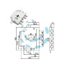 SERRATURA TRIPLICE APPLICARE CON SCROCCO CILINDRO EU BLINDATE 89C855 - mm.60 SX (89C855S000M)