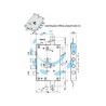 SERRATURA TRIPL.APPLICARE SCROCCO CAT.PROL.+ 10 CILINDRO EU 85571/37 - mm.63 DX (85571D37AN)