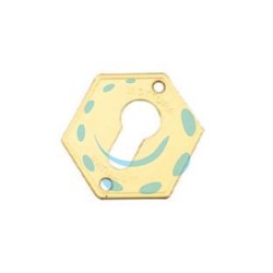 MOSTRINE ESTERNE IN OTTONE 95297 - mm.52x64 (95297000C1)