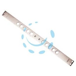 CONTROPIASTRE PER SERRATURE PORTE BLINDATE 94267 - interasse mm.28, mm.562x35x3 (942670028)