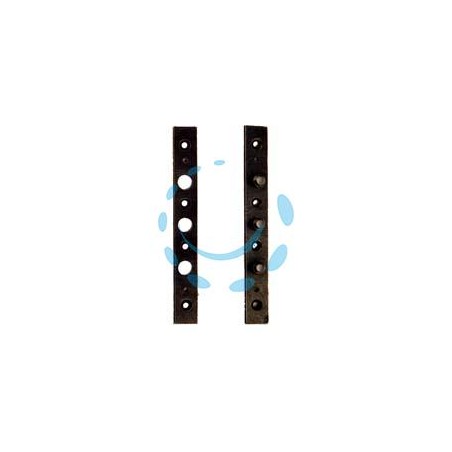 ANTISCASSO PARASTRAPPO A TRE PUNTE - mm.20x4x160h.