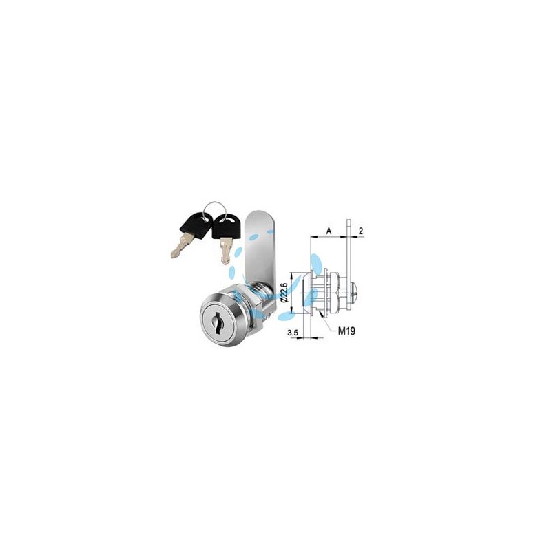 CILINDRO A LEVA 6000 - mm.30 (6030.19)