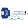 CHIAVE GREZZA PROFILO PIATTO 3400.K.B R1 