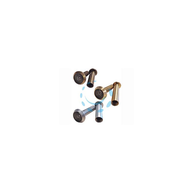 SPIONCINO TONDO IN OTTONE - ø mm.16, l.60/110, 200°, bronzato (12930/BR)
