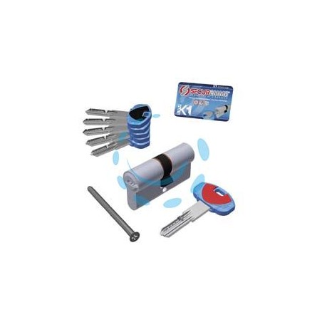 CILINDRO EUROPEO SAGOMATO "EVOK1" 0K11 SERIE 3100 - mm.30x30 (3101CCS30301X5)