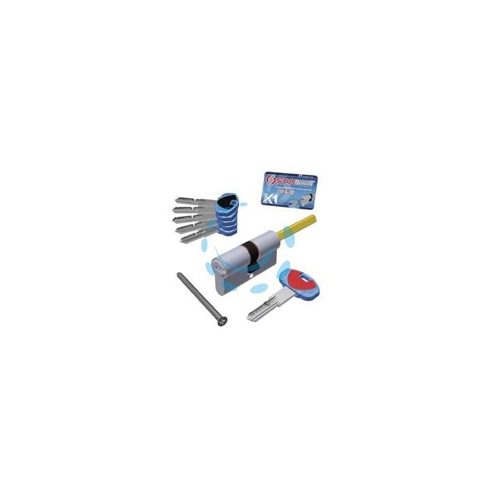 CILINDRO EUROPEO SAGOMATO "EVOK1" CODOLO 0CK2 SERIE 3100 - mm.30x35 (3101QCS30351X5)