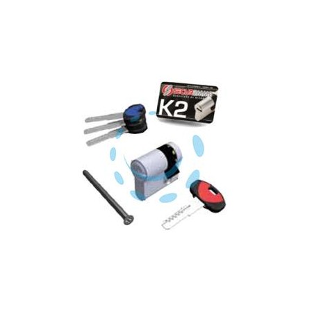 MEZZO CILINDRO EUROPEO SAGOMATO "K2" 0CK2 SERIE 3200-M - mm.30x10 (3200MCS30101X3)