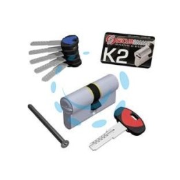 CILINDRO EUROPEO SAGOMATO "K2" 0CK2 - mm.35x40 (3200CCS35401X5)