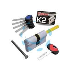 CILINDRO EUROPEO SAGOMATO "K2" CODOLO 0CK2 SERIE 3200-Q - mm.30x30 (3200QCS30301X5)