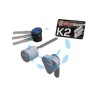 COPPIA CILINDRI DI RICAMBIO PER SERRATURA ELETTRICA K2 SERIE 3200 - mm.15x30 (3200ECS1530XX3)