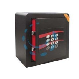 CASSAFORTE A MOBILE CON COMBINAZIONE ELETTRONICA N655A - mm.221x131x221h. Kg.7,5 (N655A) 2 catenacci