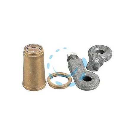 CONO IN OTTONE CON OCCHIOLI PER LUCCHETTO SERRANDA 0A160091080 - (Y0A160091080)