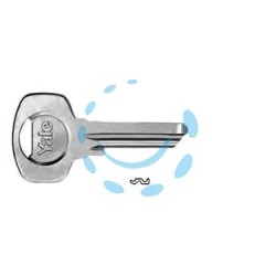 CHIAVE GREZZA YALE 1009 - 4 spine DX - mm.23,65 (01009000B084000)