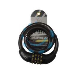 ANTIFURTO SNODATO CON COMBINAZIONE - ø mm.12x80 cm.
