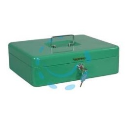 CASSETTA PORTAVALORI CON VASCHETTA PORTAMONETE - mm.250x180x90h.
