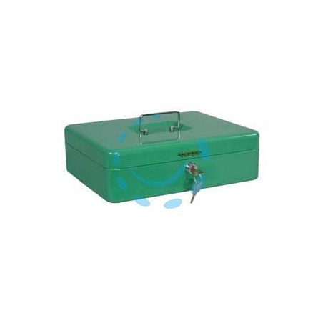 CASSETTA PORTAVALORI CON VASCHETTA PORTAMONETE - mm.300x240x90h.