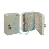 CASSETTA PORTACHIAVI CON CILINDRO A LEVA - mm.180x75x250h. 48 ganci