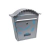 CASSETTA POSTALE PORTARIVISTE SAGOMATA PER ESTERNI GRIGIA - cm.36X13x36h. - colore grigio