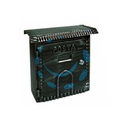 CASSETTA POSTALE RUSTICA TIPO MEDIO - cm.26x9x26h.