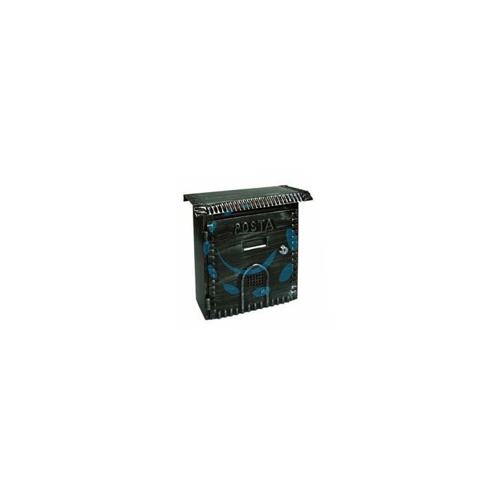 CASSETTA POSTALE RUSTICA TIPO MEDIO - cm.26x9x26h.